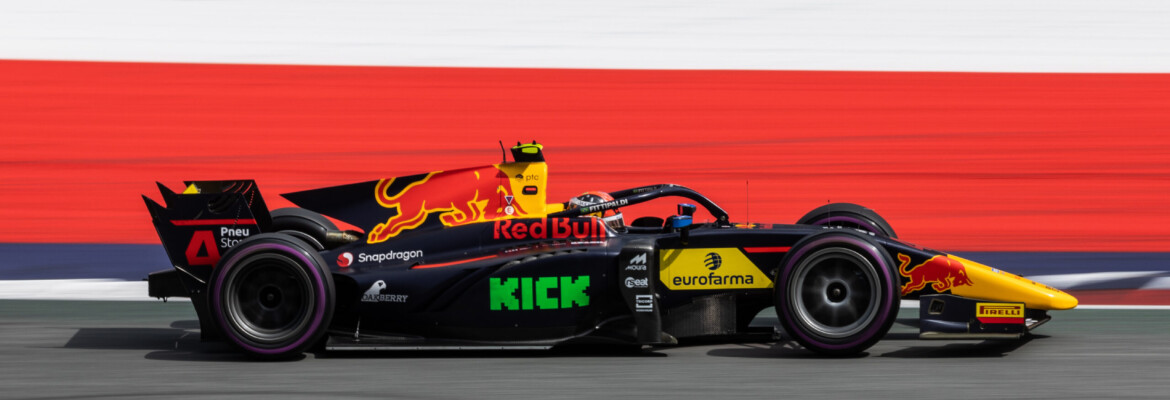 F2: após liderar na Áustria, Enzo Fittipaldi acelera em Silverstone e corre ‘na casa’ da equipe