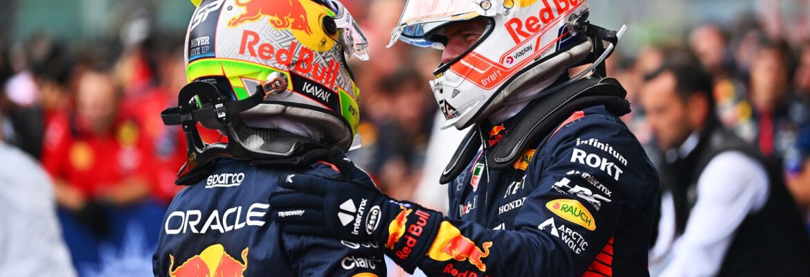 F1: A notável diferença entre Perez e Verstappen. O que está acontecendo na Red Bull?