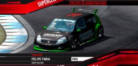 F1BC Superclio: Felipe Faria (Grip) vence corrida limpa em Donington Park