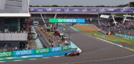 F1: Leclerc lidera o último treino para o GP da Inglaterra marcado pela chuva em Silverstone