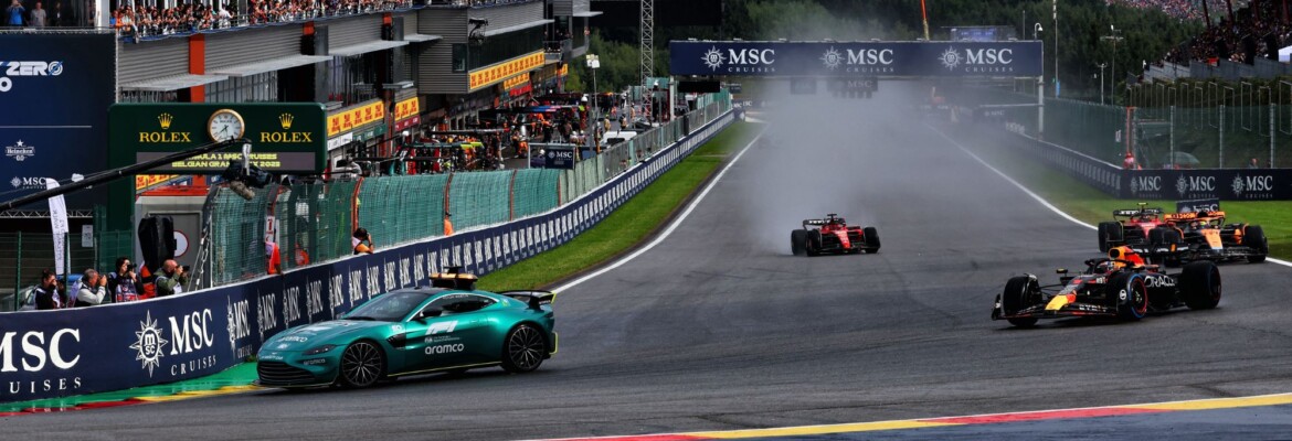F1: Verstappen precisa passar Piastri para vencer a sprint do GP da Bélgica