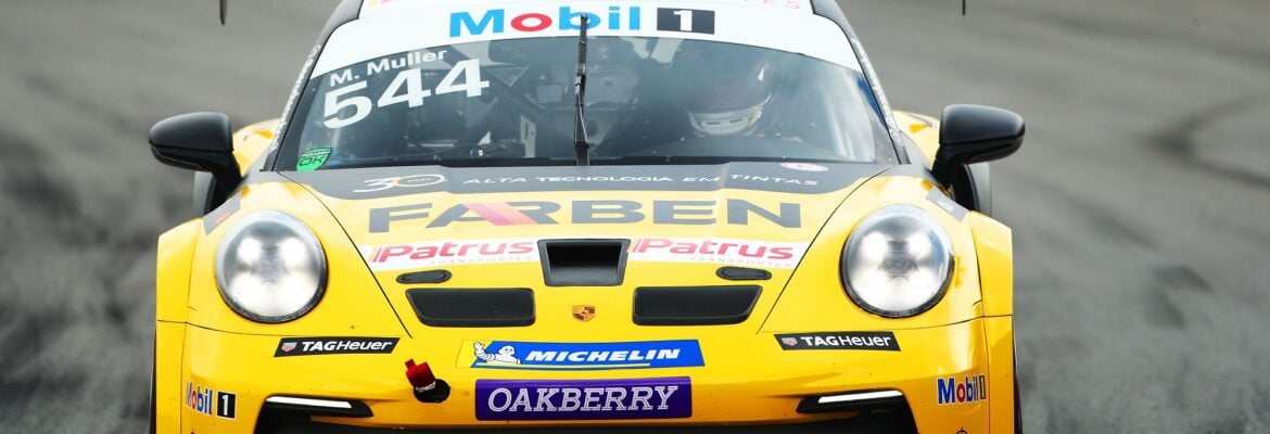 Müller começa na frente e é mais rápido do dia da Porsche Cup em Interlagos