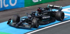 F1: Pilotos da Mercedes animados após treinos de sexta-feira