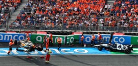 F1: Ricciardo fratura mão esquerda e está fora do GP da Holanda; veja as fotos da batida