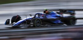 F1: Sargeant lamenta erro em acidente após passar para o Q3