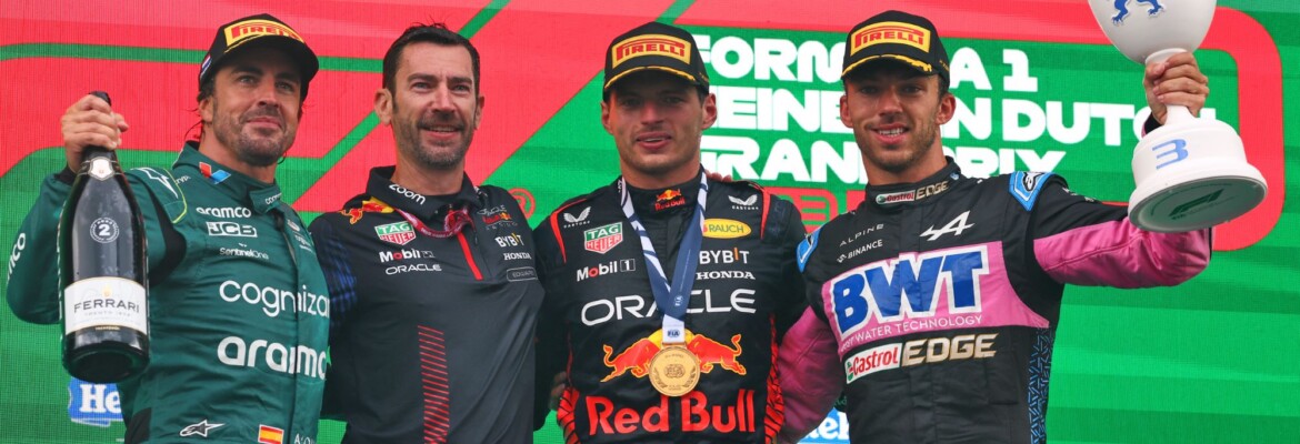 Fotos: as imagens da vitória de Verstappen no GP da Holanda