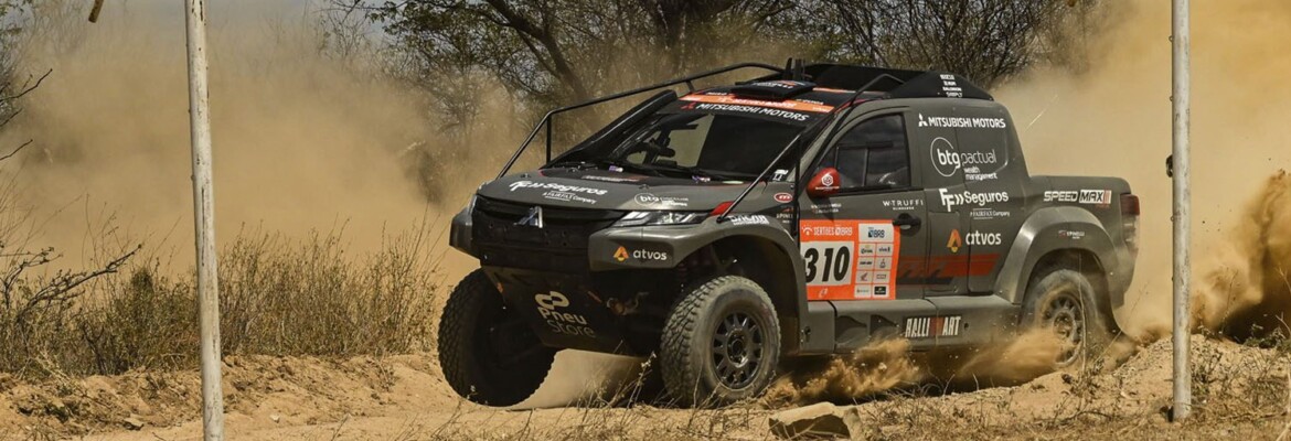 Spinelli e Fiuza conquistam resultado expressivo na etapa mais travada do Sertões