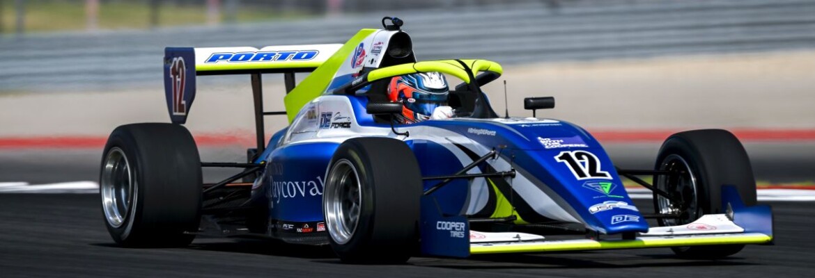 USF Pro 2000: Kiko Porto fatura pole para a corrida de domingo em Austin