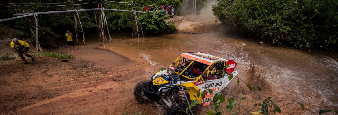 Nelsinho Piquet e Cesar Peduti são campeões do Rally do Sertões na classe UTV3