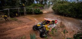 Nelsinho Piquet e Cesar Peduti são campeões do Rally do Sertões na classe UTV3