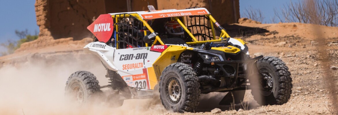 Nelsinho Piquet e Cesar Peduti vencem etapa 4 do Rally dos Sertões e ocupam o terceiro lugar na classe UTV 3