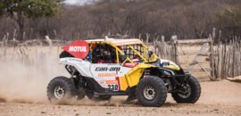Nelsinho Piquet e Cesar Peduti seguem na liderança do Rally dos Sertões na classe UTV 3 após seis etapas concluídas