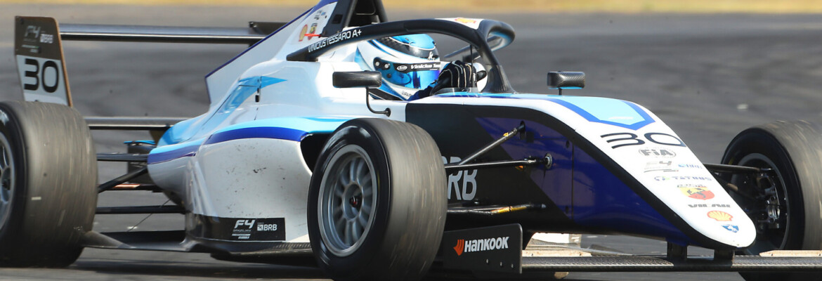 Em casa, Vinícius Tessaro vence a corrida 3 da BRB Fórmula 4 Brasil e amplia liderança do campeonato