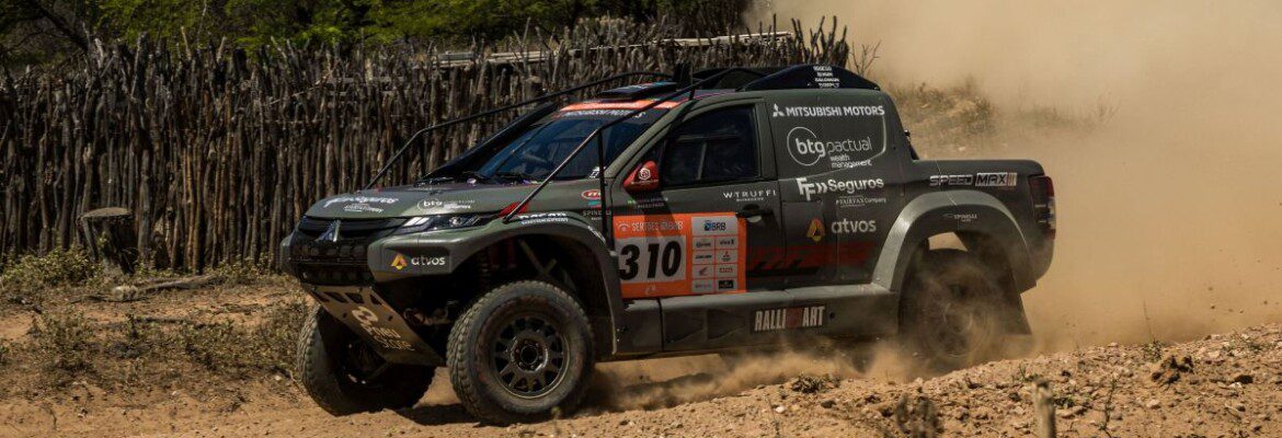 Sertões: Guiga Spinelli e Paulo Fiuza vencem na categoria nesta quarta-feira