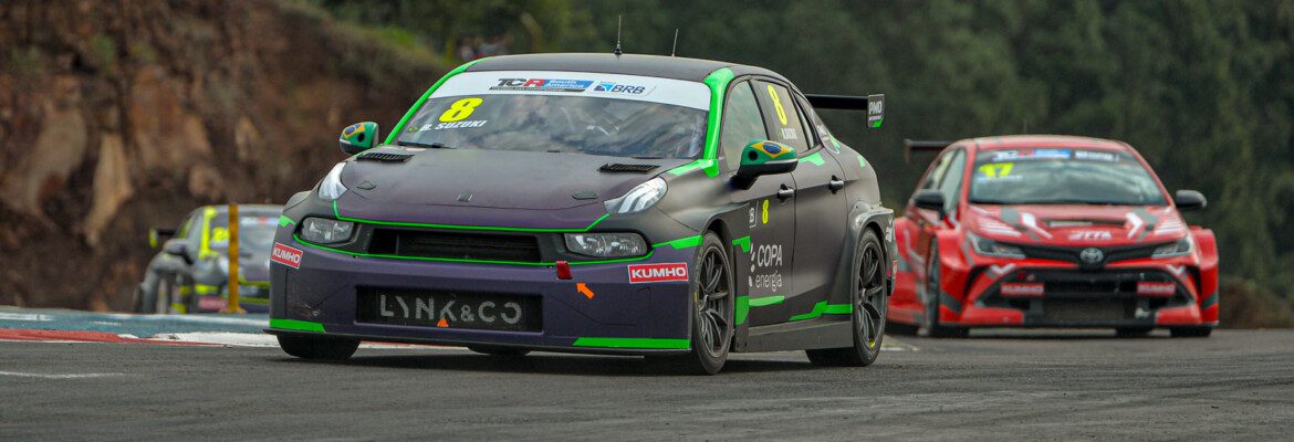 Rafael Suzuki disputa a etapa do TCR World Tour em El Pinar, no Uruguai