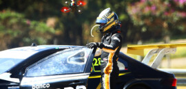 Enzo Elias escala nove posições na primeira corrida e soma pontos na etapa do Velocitta da Stock Car