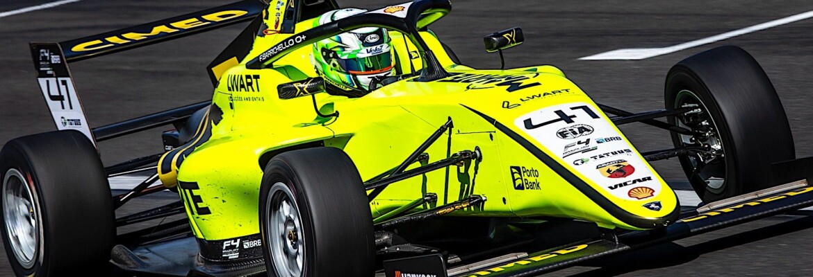 Fefo Barrichello fecha o primeiro dia de atividades da Fórmula 4 Brasil em quarto no Velocitta