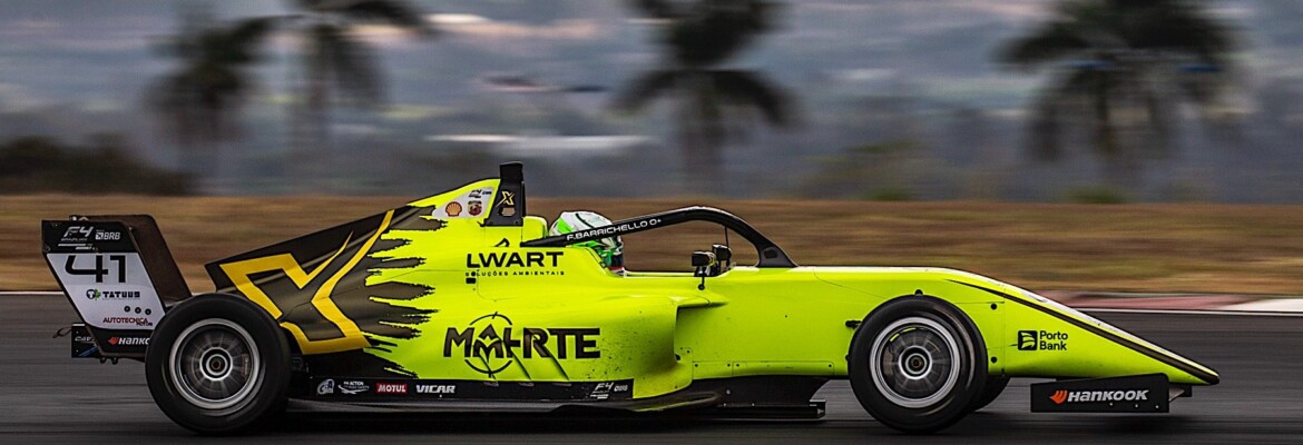 Fefo Barrichello lidera dobradinha da Cavaleiro Sports em dia de equilíbrio na BRB Fórmula 4 Brasil em Goiânia
