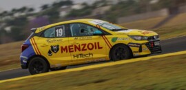 Enzo Gianfratti sobe no pódio da Copa HB20 em Goiânia