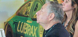 Foto: Jean Todt, ex-Ferrari e FIA, recebe convite de Massa e assiste Stock Car em Goiânia