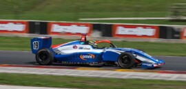 Líder da USF Juniors, Nic Giaffone é o segundo mais rápido em teste na pista de Road America