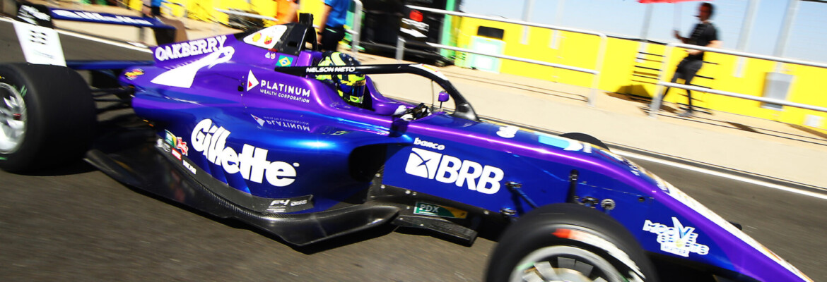 OAKBERRY Bassani F4 conquista segundo lugar na Rookie com Alexandre Machado