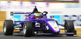 OAKBERRY Bassani F4 crava pole position da classe Rookie com Matheus Comparatto pela F4 Brasil, em Goiânia