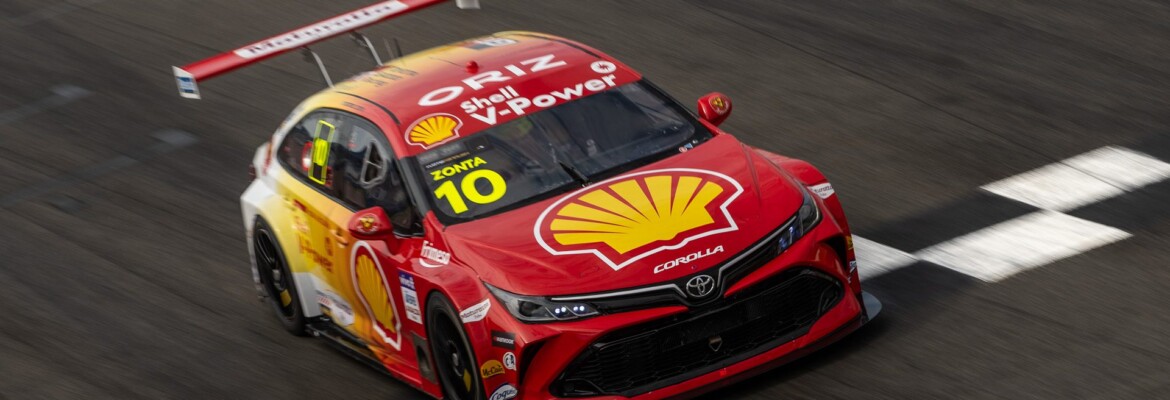 Ricardo Zonta encara 65°C dentro do carro da Shell-RCM para buscar melhor acerto no anel externo de Goiânia