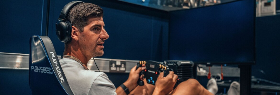 Goleiro do Real Madrid, Thibaut Courtois, lança equipe de Fórmula 4