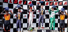 Kart: Miguel Costa fatura pódio na Graduados em visita ao Brasil na Copa SP Light