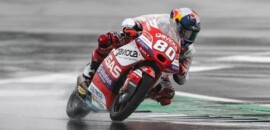 David Alonso vence em Silverstone e é 1º colombiano a ganhar na Moto3; Moreira é 7º