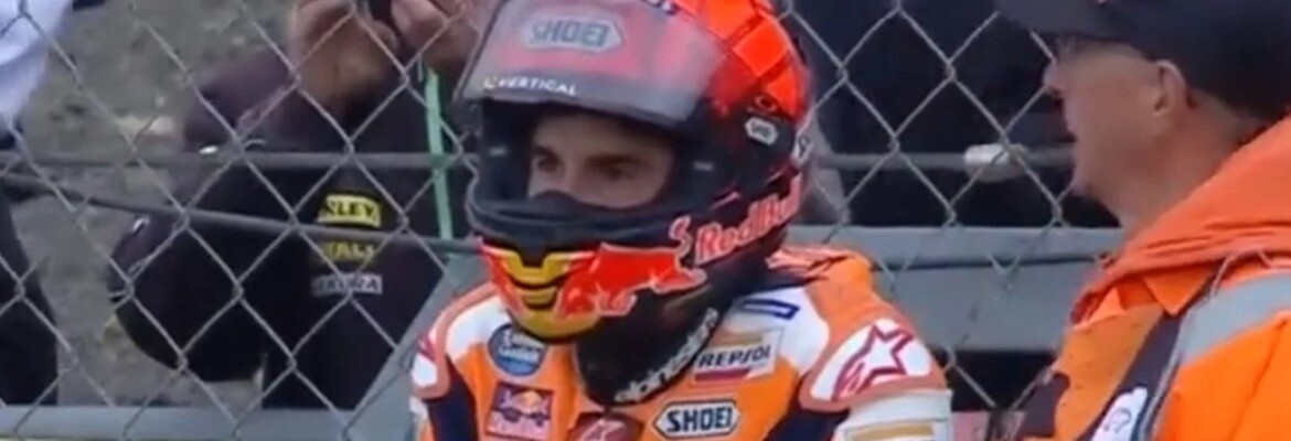 Apesar de queda, Márquez celebra nova abordagem: “me controlei”