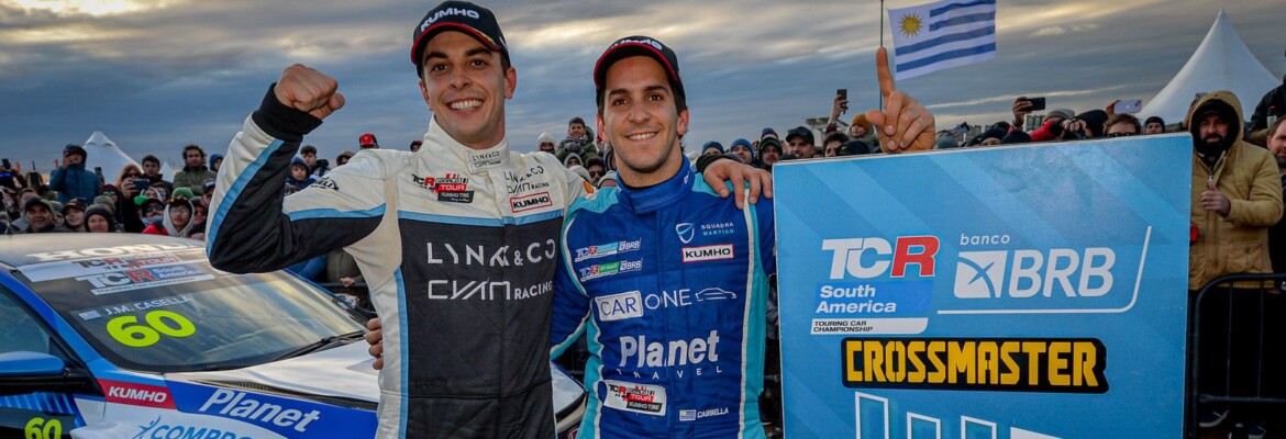 TCR: Uruguaios, Juan Manuel Casella e Santi Urrutia comemoram pole positions em casa