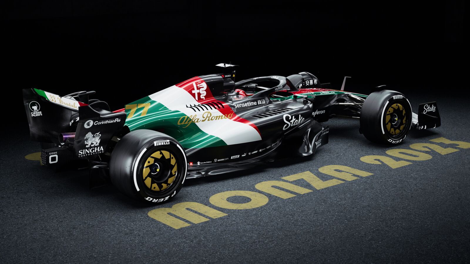 Alfa Romeo Pintura Especial GP da Itália F1 2023