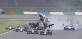 Super Formula: Grande acidente em Motegi afeta campeonato, com Liam Lawson envolvido