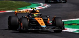 F1: Norris bastante otimista com evolução da McLaren desde a Áustria