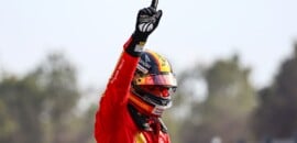 F1: “Amanhã vou dar tudo para manter o primeiro lugar”, disse Sainz