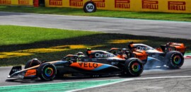 F1: Chefe da McLaren dá resposta dura em relação ao toque entre seus dois pilotos na Itália