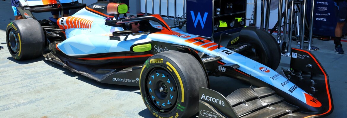 F1: Confira as fotos da pintura especial do Williams FW45 para o GP de Singapura