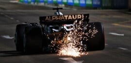 F1: AlphaTauri gostou do desempenho no circuito de Marina Bay