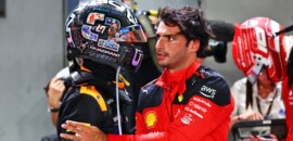 F1: “Carlos foi muito generoso tentando me ajudar a conseguir o DRS”, afirmou Norris