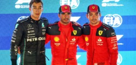 F1: As imagens da pole position de Sainz para o GP de Singapura