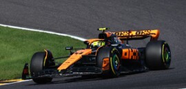 F1: Norris expressa frustração com Perez após confronto durante VSC no Japão