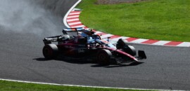 F1: Dia ruim para a Alfa Romeo no Japão; Bottas abandona e Zhou não consegue pontuar