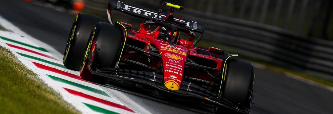 F1: Sainz faz alegria da torcida caseira e coloca Ferrari no topo no segundo treino do GP da Itália