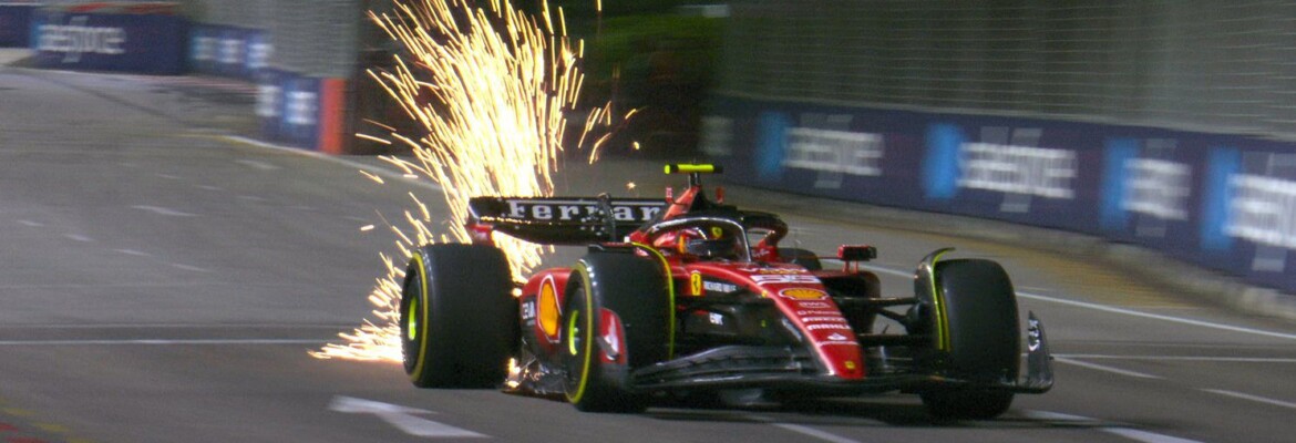 F1: Sainz satisfeito com a pole, mas permanece cauteloso