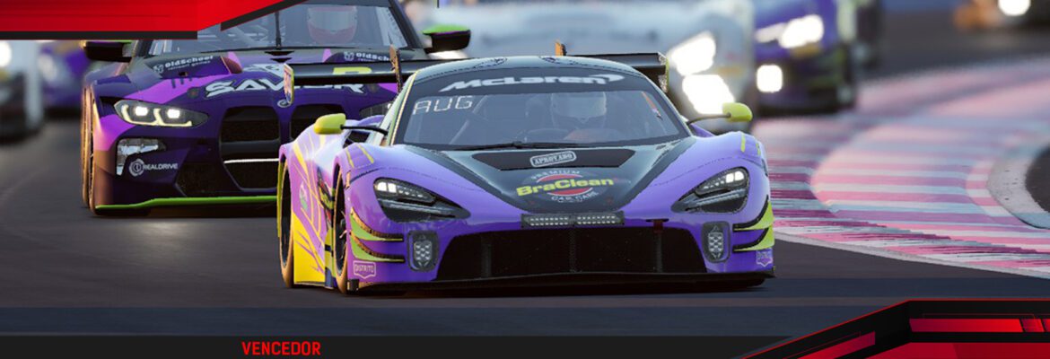 F1BC GT3 Competizione: Luis Augusto (BraClean) vence na abertura em Paul Ricard