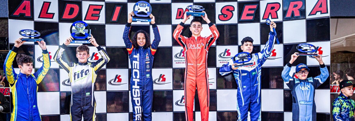 Nícolas Amaral é campeão da sétima etapa da Copa São Paulo Light de Kart