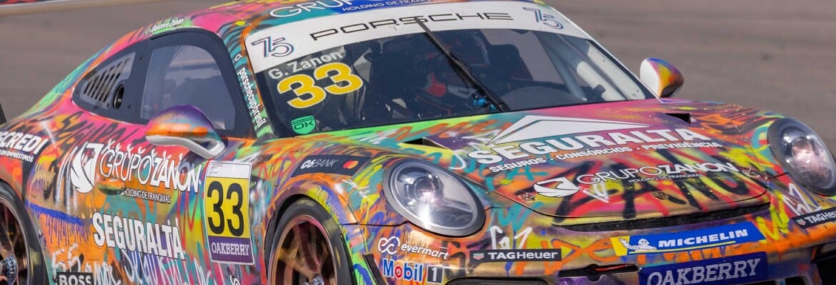 Gustavo Zanon crava segundo melhor tempo na classificação da Sprint Challenge Sport, mas abandona primeira corrida da Porsche Cup após falha mecânica