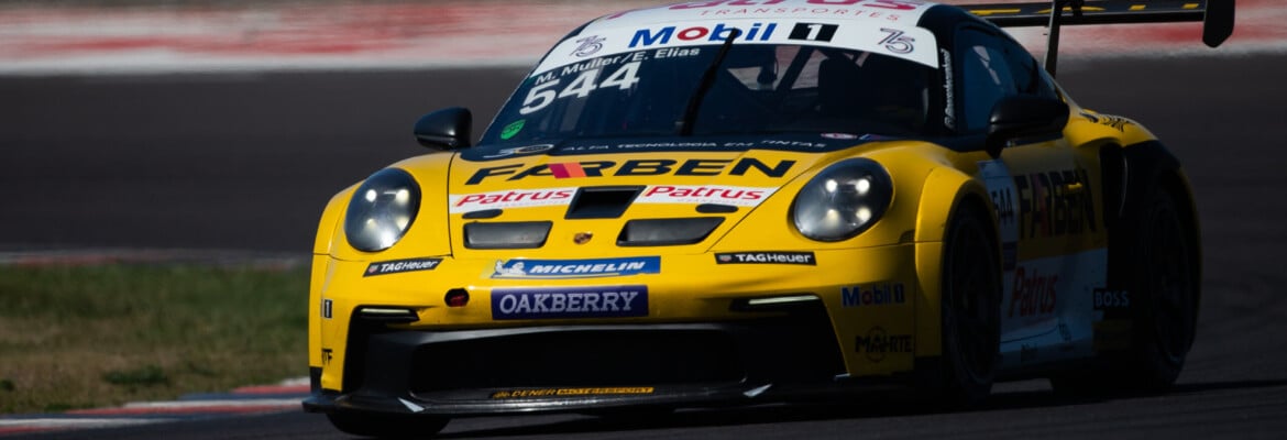 Na luta pelo título, Müller e Elias largam em terceiro em Termas de Río Hondo pela Porsche Endurance